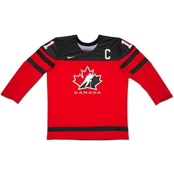 Alexis Lafrenière Autographed Team Canada Nike Red Jersey