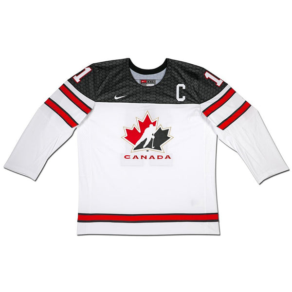 Alexis Lafrenière Autographed & Inscribed Team Canada White Jersey