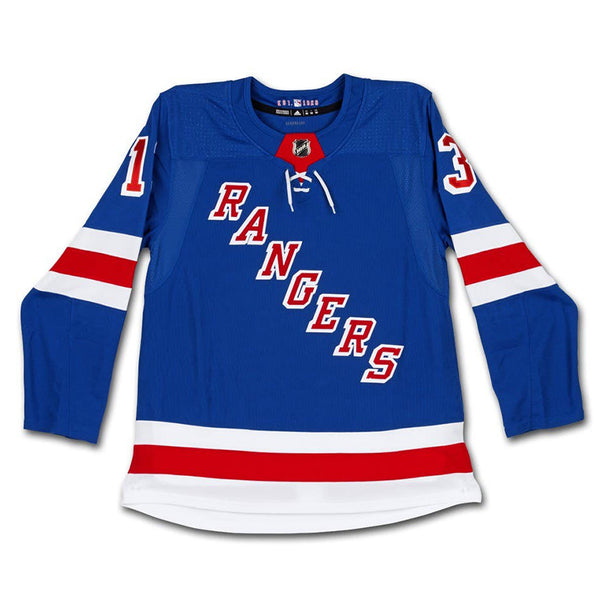 Alexis Lafrenière Autographed Authentic New York Rangers Adidas Blue Jersey