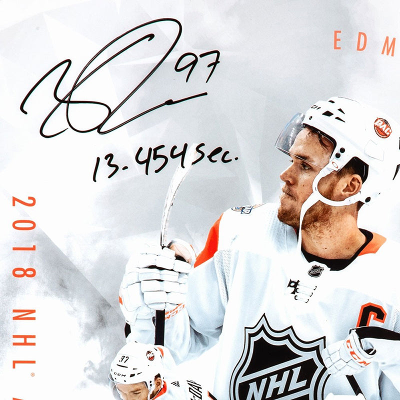 Connor McDavid Autographed & Inscribed Authentic Edmonton Oilers