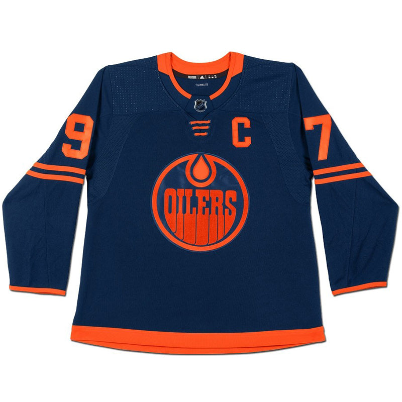 Connor McDavid Autographed Edmonton Oilers Authentic White Jersey (w/ 40th  Anniversary Patch)
