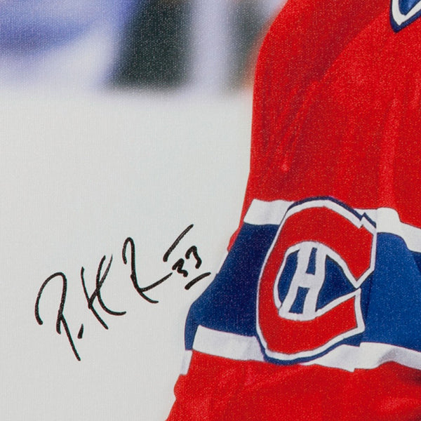 Patrick Roy Autographed “Beginnings” Canvas