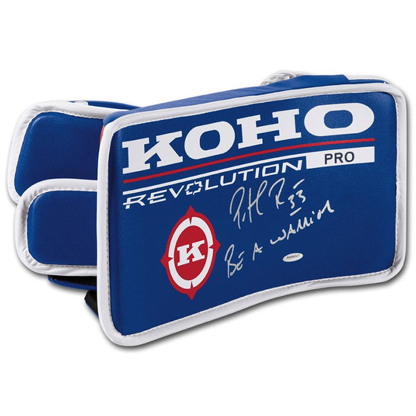 Patrick Roy Autographed & Inscribed Authentic KOHO Revolution Goalie Blocker
