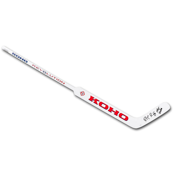 Patrick Roy Autographed & Inscribed “HOF 2006” KOHO Revolution Goalie Hockey Stick