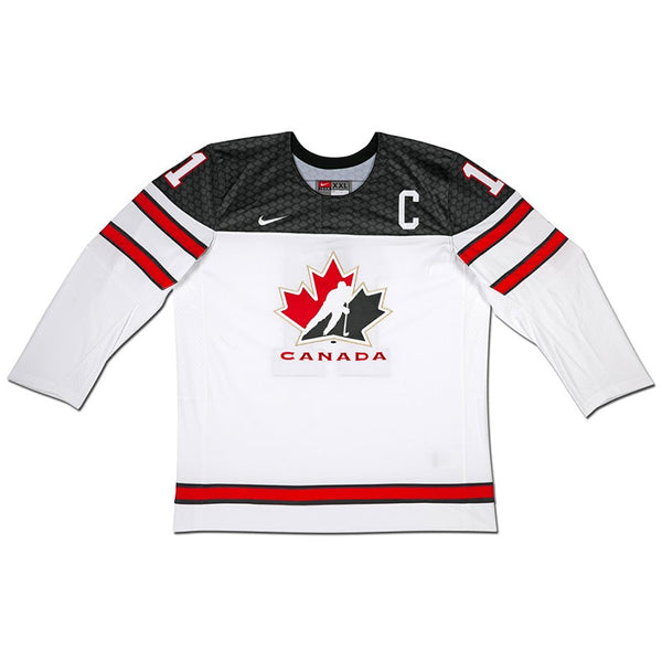 Alexis Lafrenière Autographed Team Canada Nike White Jersey