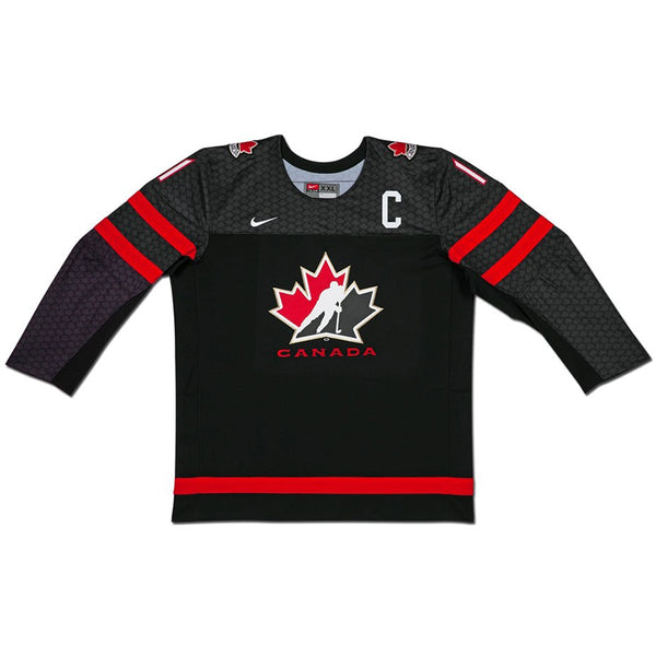 Alexis Lafrenière Autographed & Inscribed Team Canada Black Jersey