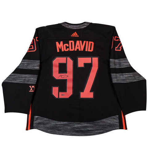 Connor McDavid Autographed Authentic North America World Cup Of Hockey Jersey