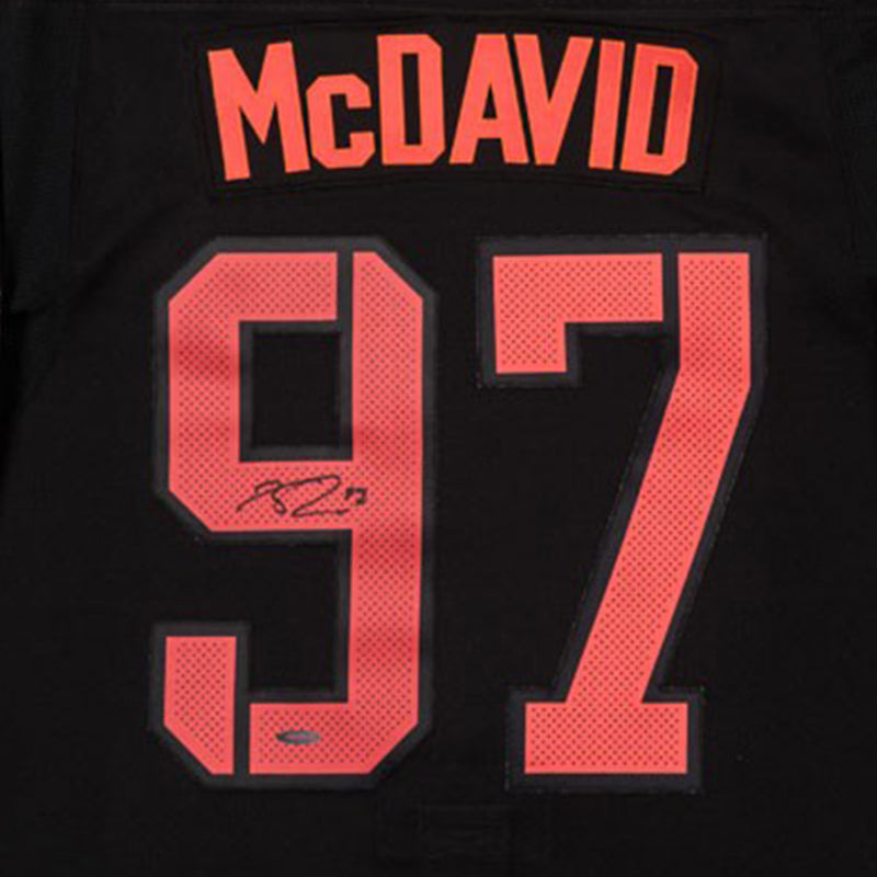 Connor McDavid Autographed Authentic North America World Cup Of Hockey