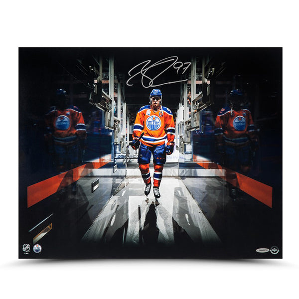 Connor McDavid Autographed “Tunnel Vision” Image