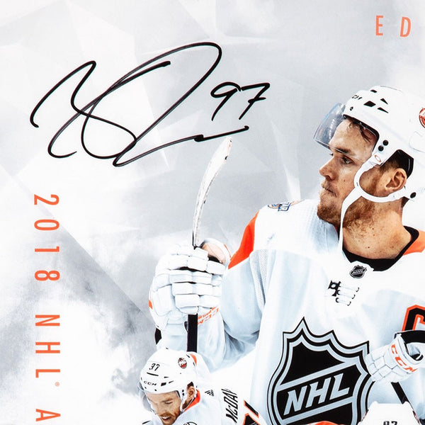 Connor McDavid Autographed "All-Star" Collage