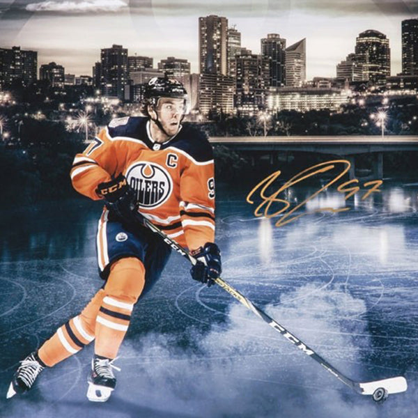 Connor McDavid Autographed “City Of Champions” Image