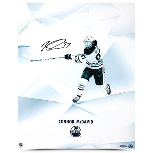 Connor McDavid Autographed “Clarity” Image