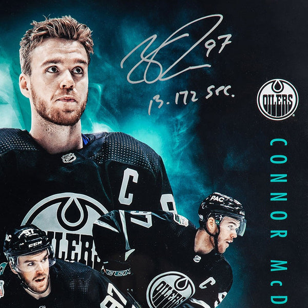 Connor McDavid Autographed & Inscribed “2019 All-Star Collage” Image
