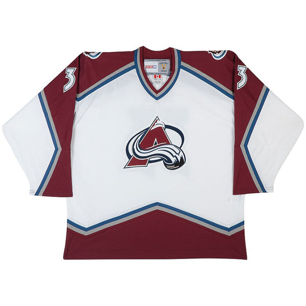 Patrick Roy Autographed & Inscribed Authentic Heroes Of Hockey White Colorado Avalanche Jersey