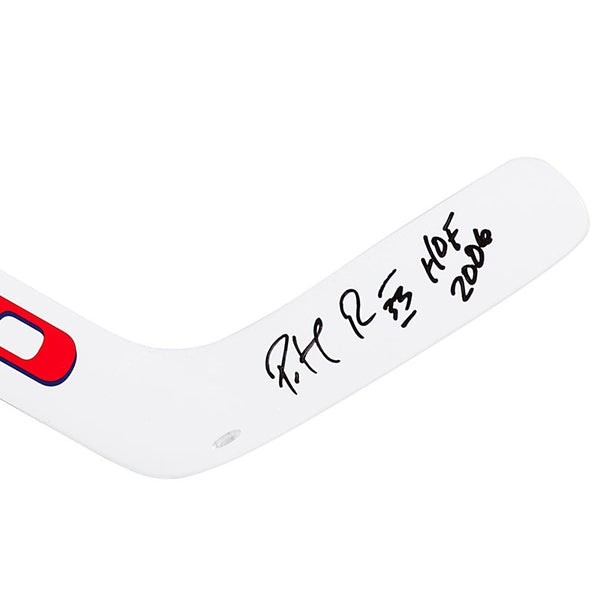 Patrick Roy Autographed & Inscribed “HOF 2006” KOHO Revolution Goalie Hockey Stick