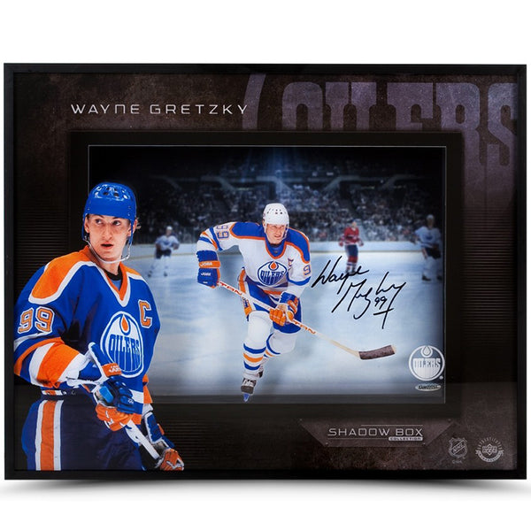 Wayne Gretzky Autographed ‘Center Ice’ 16 X 20 Shadow Box
