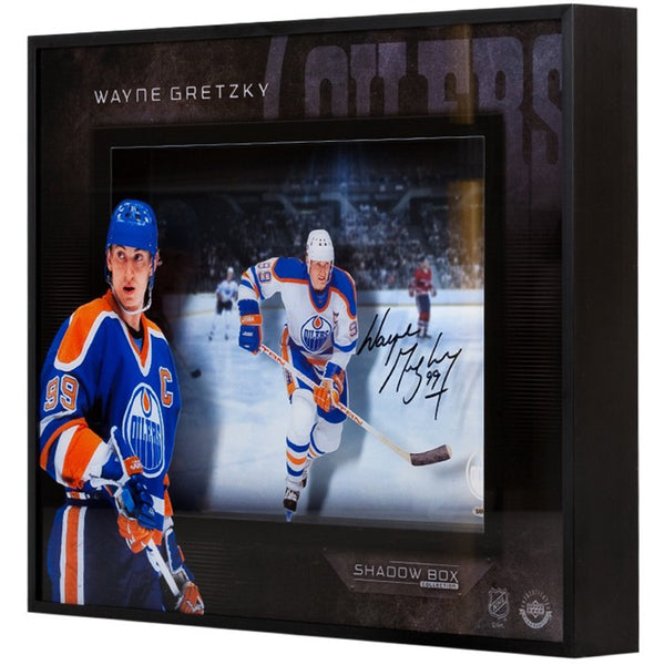Wayne Gretzky Autographed ‘Center Ice’ 16 X 20 Shadow Box